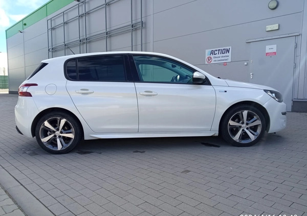 Peugeot 308 cena 39900 przebieg: 42252, rok produkcji 2017 z Jawor małe 232